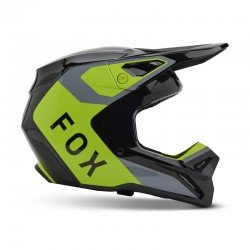 KASK FOX V1 LEAN GREY/YELLOW
