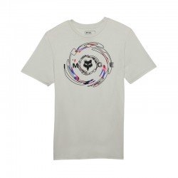 T-SHIRT FOX ENERGY FACE PREM TEE LIGHT GREY L