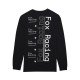 KOSZULKA Z DŁUGIM RĘKAWEM FOX RACE SPEC PREM TEE BLACK XL