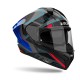 KASK AIROH MATRYX ROCKET BLUE/RED GLOSS XXL