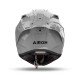 KASK AIROH GP800 COLOR CEMENT GREY GLOSS XL