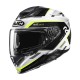 KASK HJC RPHA71 ELLON BLACK/WHITE XS