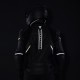 KURTKA SKÓRZANA REBELHORN VELOCE BLACK/GREY/FLUO YELLOW 46