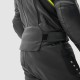KURTKA SKÓRZANA REBELHORN VELOCE BLACK/GREY/FLUO YELLOW 46