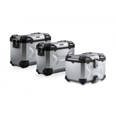 ZESTAW BAGAŻOWY ADVENTURE SW-MOTECH BMW F 900 GS (23-) SILVER