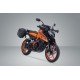 ZESTAW KUFRÓW BOCZNYCH URBAN ABS I STELAŻY SW-MOTECH KTM 125 / 250 / 390 DUKE (23-) 2X16,5L