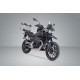 ZESTAW KUFRA CENTRALNEGO TRAX ADV SW-MOTECH MOTO GUZZI V85 STRADA (24-) SILVER
