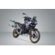 ZESTAW KUFRÓW BOCZNYCH TRAX ADV I STELAŻY SW-MOTECH BMW F 900 GS (23-) SILVER 45/37L