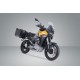 ZESTAW KUFRÓW BOCZNYCH TRAX ADV I STELAŻY SW-MOTECH MOTO GUZZI STELVIO (23-) BLACK 45/45L