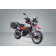 ZESTAW KUFRÓW BOCZNYCH AERO ABS I STELAŻY SW-MOTECH MOTO GUZZI V85 TT / STRADA (24-) 2X25L