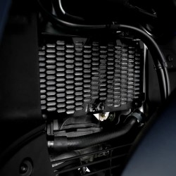 OSŁONA CHŁODNICY RG RACING PRO YAMAHA YZF-R125 22-, MT-125 20-, XSR125 21- BLACK