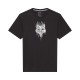 T-SHIRT FOX BARK TECH BLACK S
