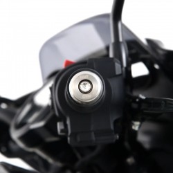 KOŃCÓWKI KIEROWNICY RG RACING YAMAHA R7 22- / R1(M) 15- / HONDA CMX1100 (T) REBEL 21- STAL NIERDZEWN