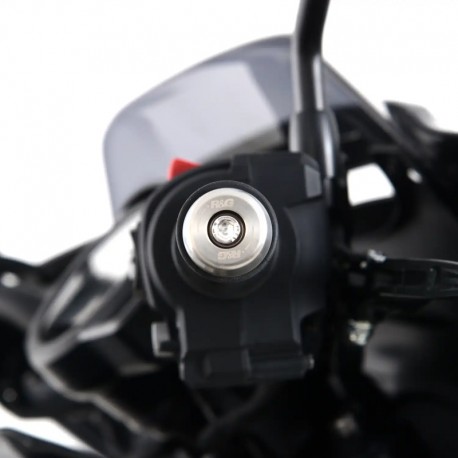 KOŃCÓWKI KIEROWNICY RG RACING YAMAHA R7 22- / R1(M) 15- / HONDA CMX1100 (T) REBEL 21- STAL NIERDZEWN