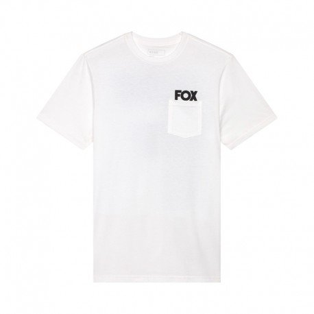T-SHIRT FOX BIG F PREM OPTIC WHITE S