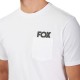 T-SHIRT FOX BIG F PREM OPTIC WHITE S