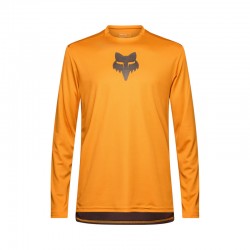 KOSZULKA ROWEROWA Z DŁUGIM RĘKAWEM FOX RANGER HEAD CARAMEL S