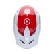 KASK FOX V1 FLOW WHITE/RED S