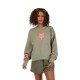 BLUZA FOX LADY CREW ELEVATED OVERSIZED ADOBE XS