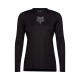 KOSZULKA ROWEROWA Z DŁUGIM RĘKAWEM FOX LADY RANGER HEAD BLACK XS