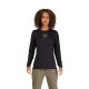 KOSZULKA ROWEROWA Z DŁUGIM RĘKAWEM FOX LADY RANGER HEAD BLACK XS