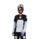 KOSZULKA ROWEROWA Z DŁUGIM RĘKAWEM FOX LADY RANGER GRID BLACK XS