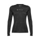 KOSZULKA ROWEROWA Z DŁUGIM RĘKAWEM FOX LADY RANGER TRU DRI BLACK XS