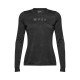 KOSZULKA ROWEROWA Z DŁUGIM RĘKAWEM FOX LADY RANGER TRU DRI BLACK XS