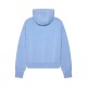 BLUZA Z KAPTUREM FOX LADY WORDMARK OVERSIZED FLEECE PO CASHMERE BLUE XS