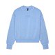 BLUZA FOX LADY WORDMARK OVERSIZED FLEECE CREW CASHMERE BLUE XS