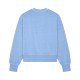 BLUZA FOX LADY WORDMARK OVERSIZED FLEECE CREW CASHMERE BLUE XS