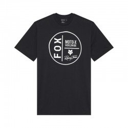 T-SHIRT FOX WORLDWIDE PREM BLACK S