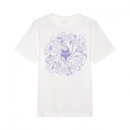 T-SHIRT FOX JUNIOR FREQUENCY OPTIC WHITE YS