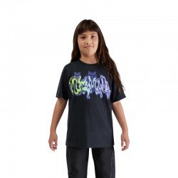 T-SHIRT FOX JUNIOR FUTURE BLACK YS