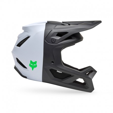 KASK ROWEROWY FOX JUNIOR RAMPAGE 5050 BLACK/WHITE YS