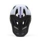 KASK ROWEROWY FOX JUNIOR RAMPAGE 5050 BLACK/WHITE YS