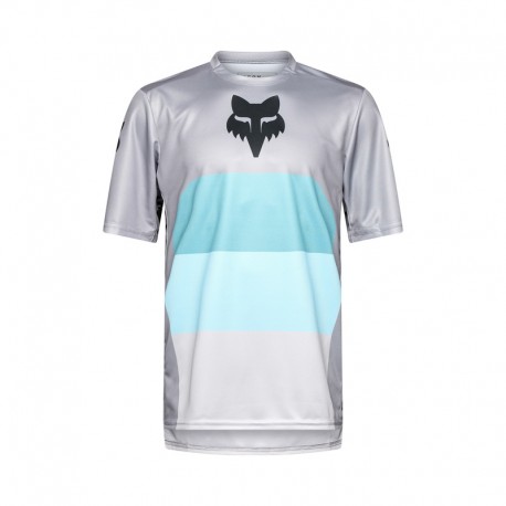 KOSZULKA ROWEROWA FOX RANGER GRID STEEL GREY S