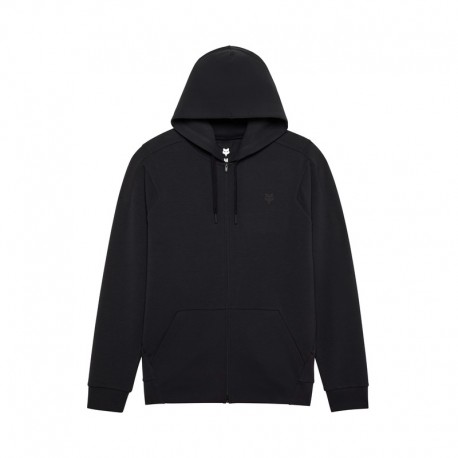 BLUZA Z KAPTUREM NA ZAMEK FOX RISE ZIP FLEECE BLACK M