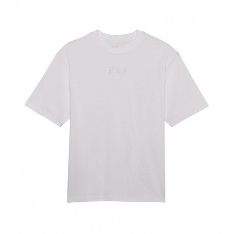 T-SHIRT FOX WORDMARK OVERSIZED OPTIC WHITE S