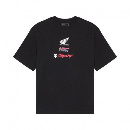 T-SHIRT FOX HONDA OVERSIZED BLACK L