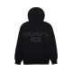 BLUZA Z KAPTUREM FOX MOTO-X OVERSIZED FLEECE PO BLACK S
