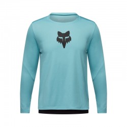 KOSZULKA ROWEROWA Z DŁUGIM RĘKAWEM FOX JUNIOR RANGER HEAD VINTAGE WASH YL
