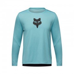 KOSZULKA ROWEROWA Z DŁUGIM RĘKAWEM FOX JUNIOR RANGER HEAD VINTAGE WASH YL