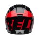 KASK BELL LITHIUM ECE6 SHEAR METALLIC GREY/RED S