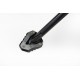 NAKŁADKA NÓŻKI BOCZNEJ SW-MOTECH KAWASAKI NINJA 125/Z125 (18-), BLACK/SILVER