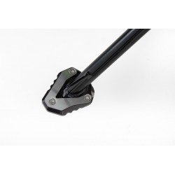 NAKŁADKA NÓŻKI BOCZNEJ SW-MOTECH KAWASAKI NINJA 125/Z125 (18-), BLACK/SILVER
