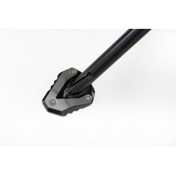 NAKŁADKA NÓŻKI BOCZNEJ SW-MOTECH KAWASAKI NINJA 125/Z125 (18-), BLACK/SILVER