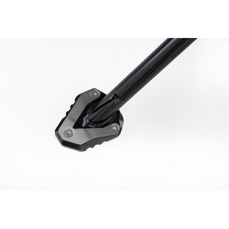 NAKŁADKA NÓŻKI BOCZNEJ SW-MOTECH KAWASAKI NINJA 125/Z125 (18-), BLACK/SILVER