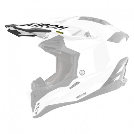 DASZEK DO KASKU AIROH AVIATOR 3 WHITE GLOSS