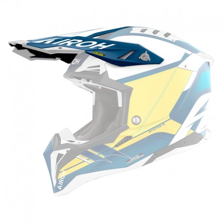 DASZEK DO KASKU AIROH AVIATOR 3 SABER BLUE MATT